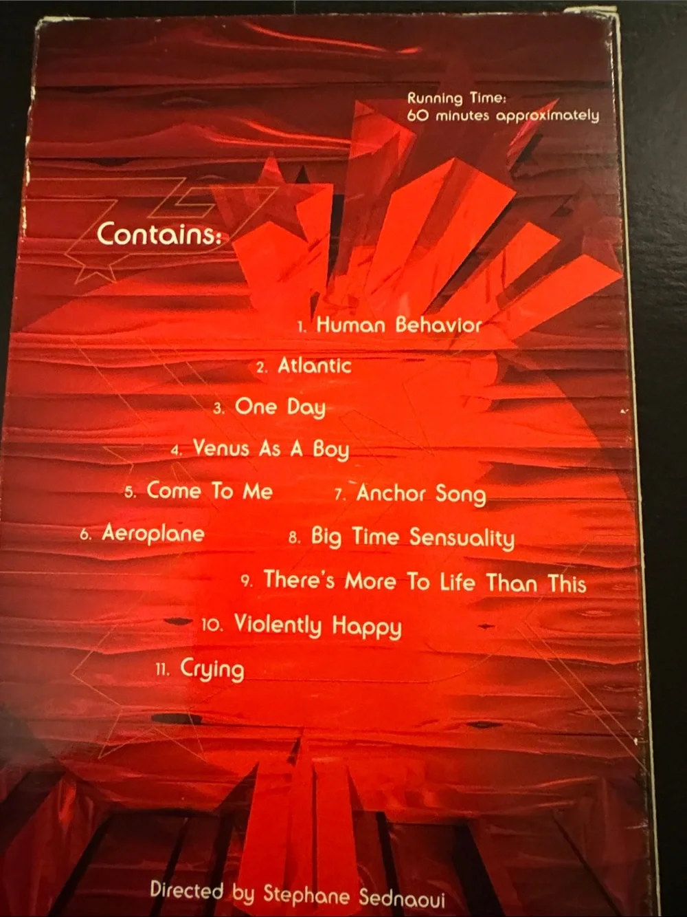 bjork at the Royal Theatre London on VHS 📼- live concert 🎶 video. Tested. 60 min